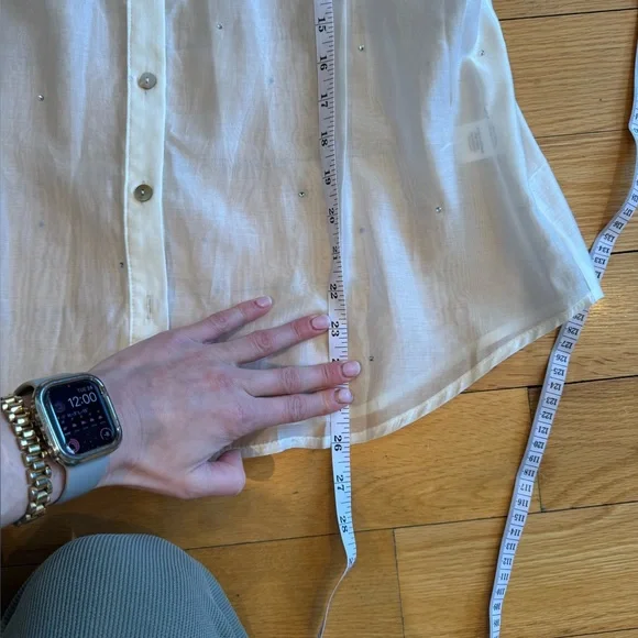 Bailey 44 Sheer Rhinestone Blouse - Picture 6 of 11